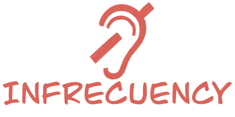 Ilustración de Infrequency: escena envuelta en silencio con información fragmentada y difícil de descifrar